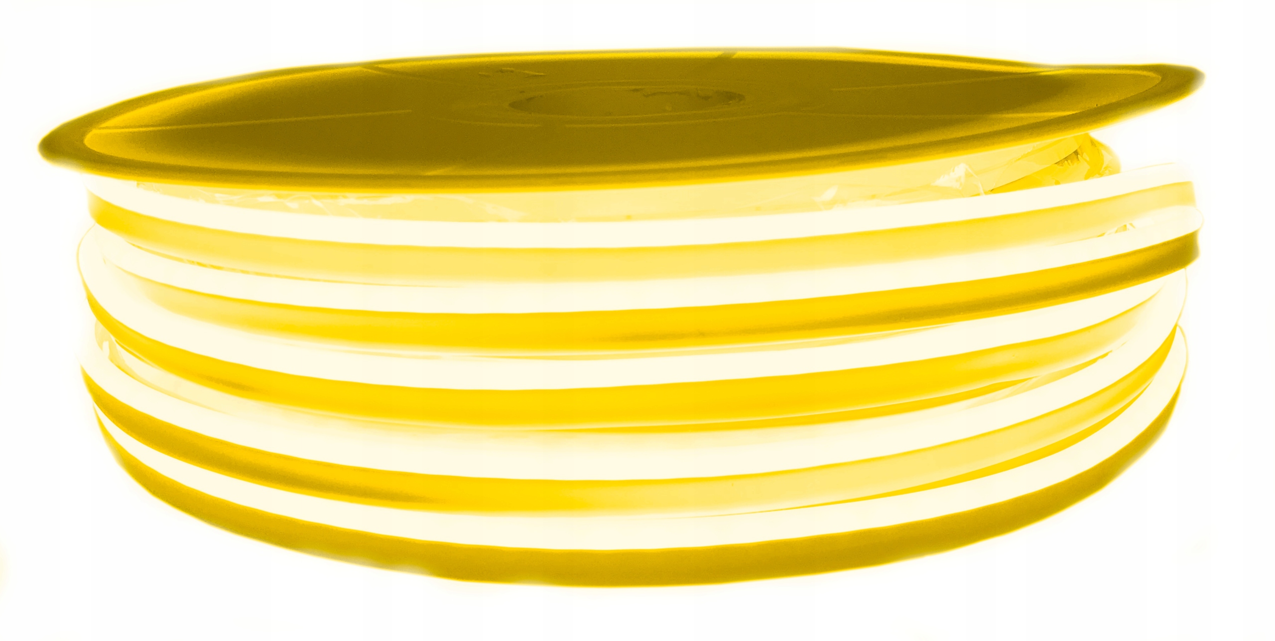 NEON LED FLEX 12V Taśma LED ŻÓŁTY IP67