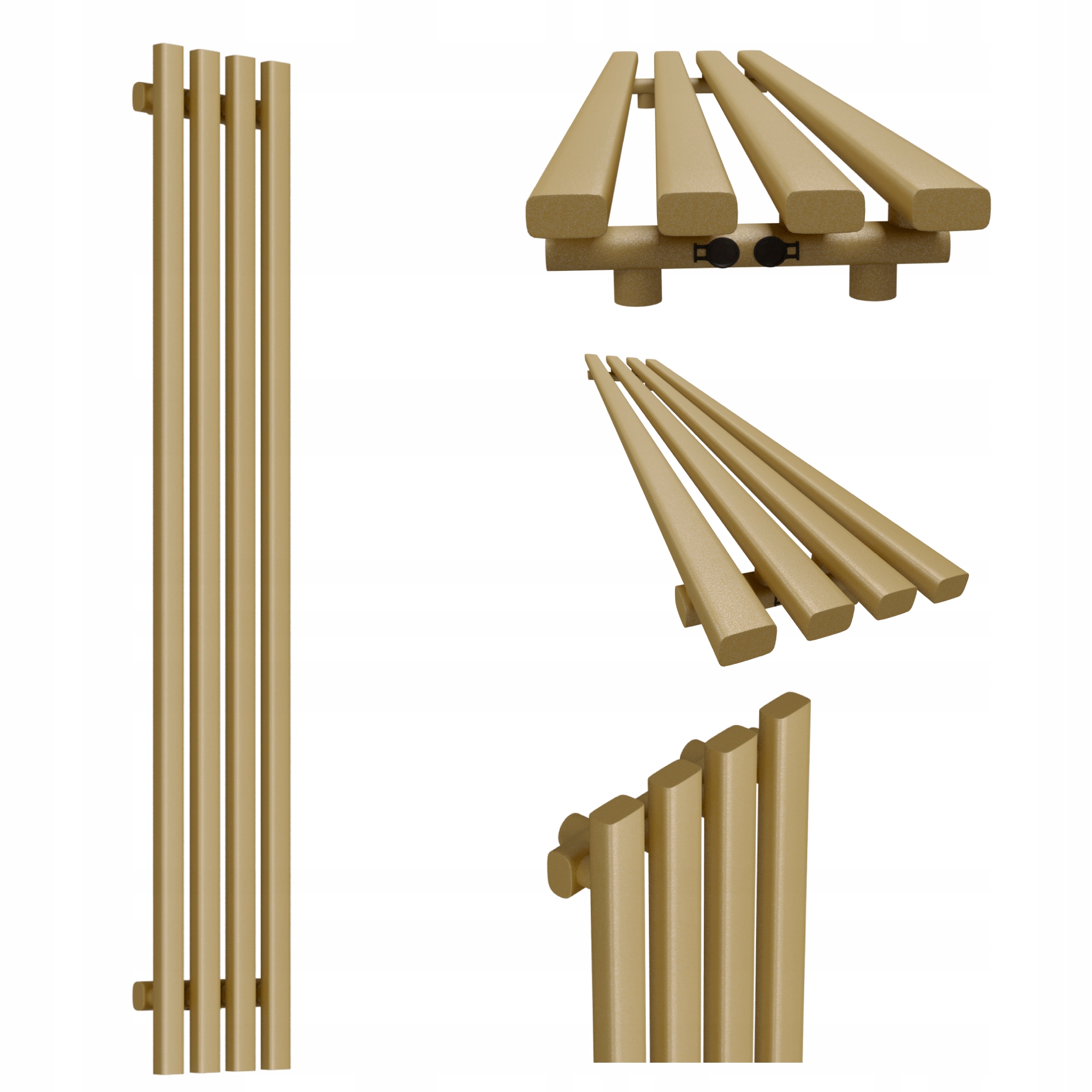 Dekorativní radiátor HORYZONT4 180x29 quartz 2