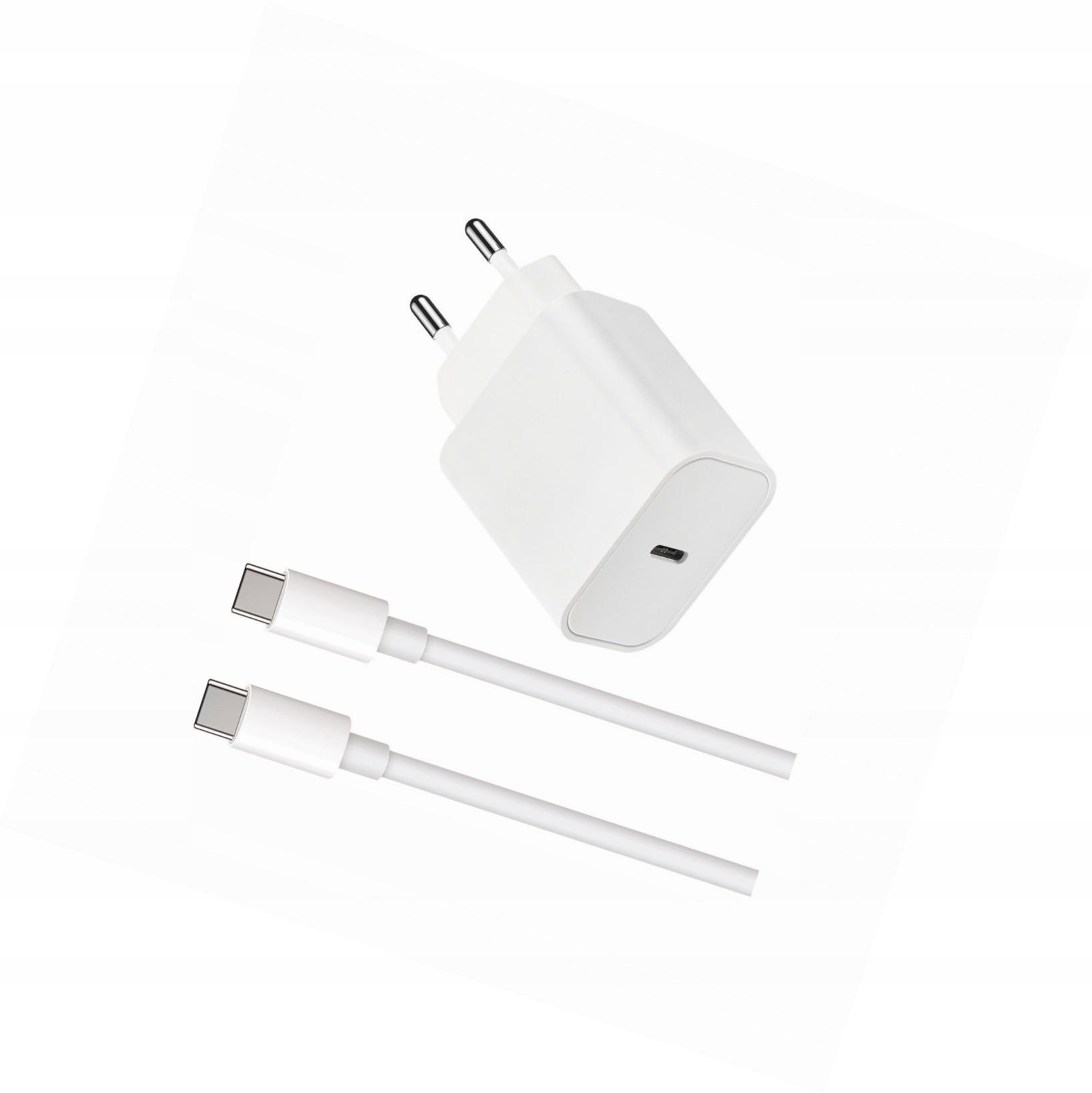 Ładowarka Usb-c 20W z długim kablem 2m do Samsung A71 5G