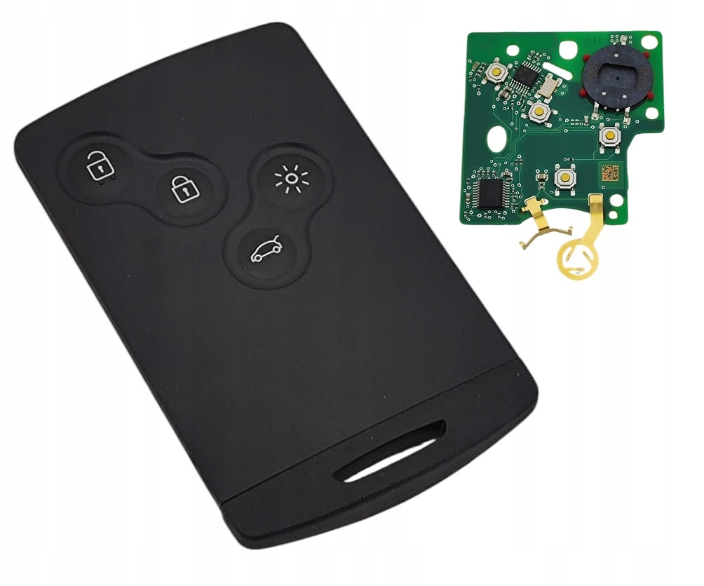 Klíčová karta Renault Laguna Megane Scenic Fluence Pcf 7941 ID46 433MHz VA2