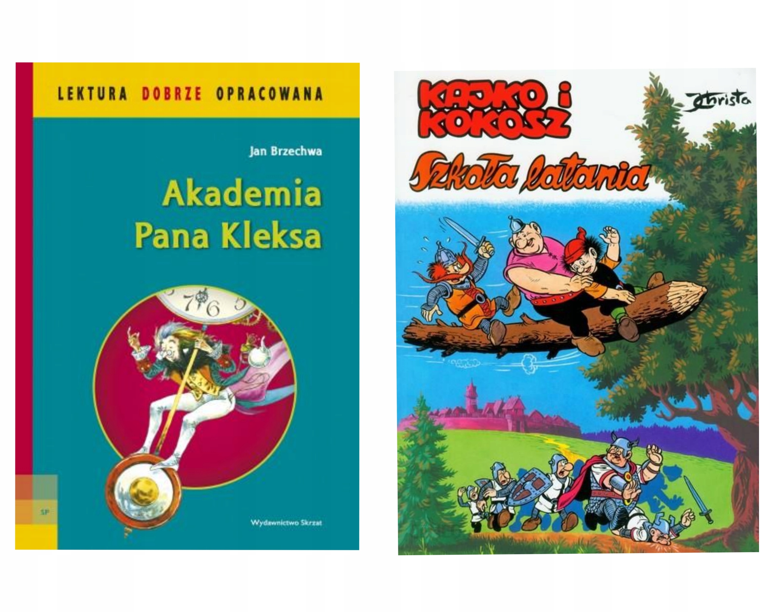 

Lektury kl.IV Akademia Kleksa Kajko i Kokosz Kl 4