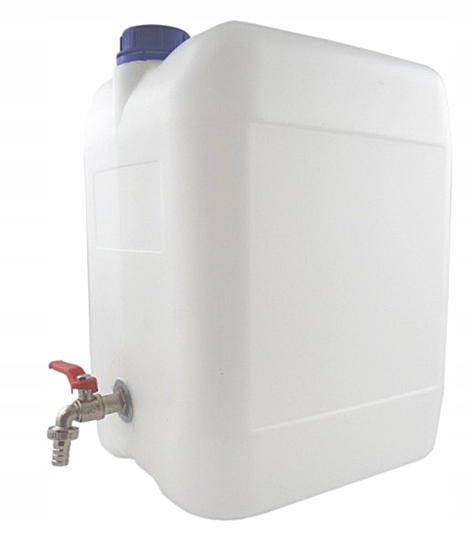 KRANEM 20L KANISTER POJEMNIK NA WODĘ Z METALOWYM V Marka DBautomotive