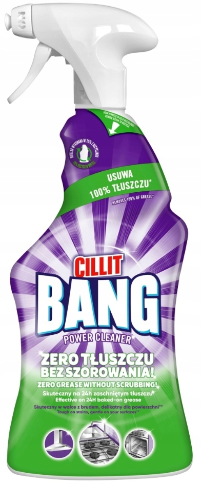 

Cillit Bang Spray Odtłuszczanie 750ml