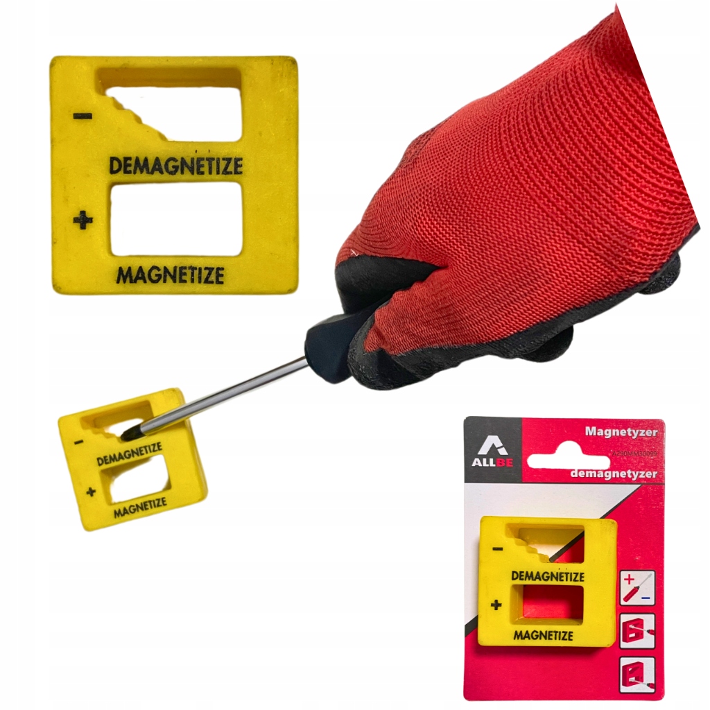 MAGNETYZER DO BITÓW WKRĘTAKÓW ŚRUB MAGNETYZER BITÓW MAGNETYZER DEMAGNETYZER