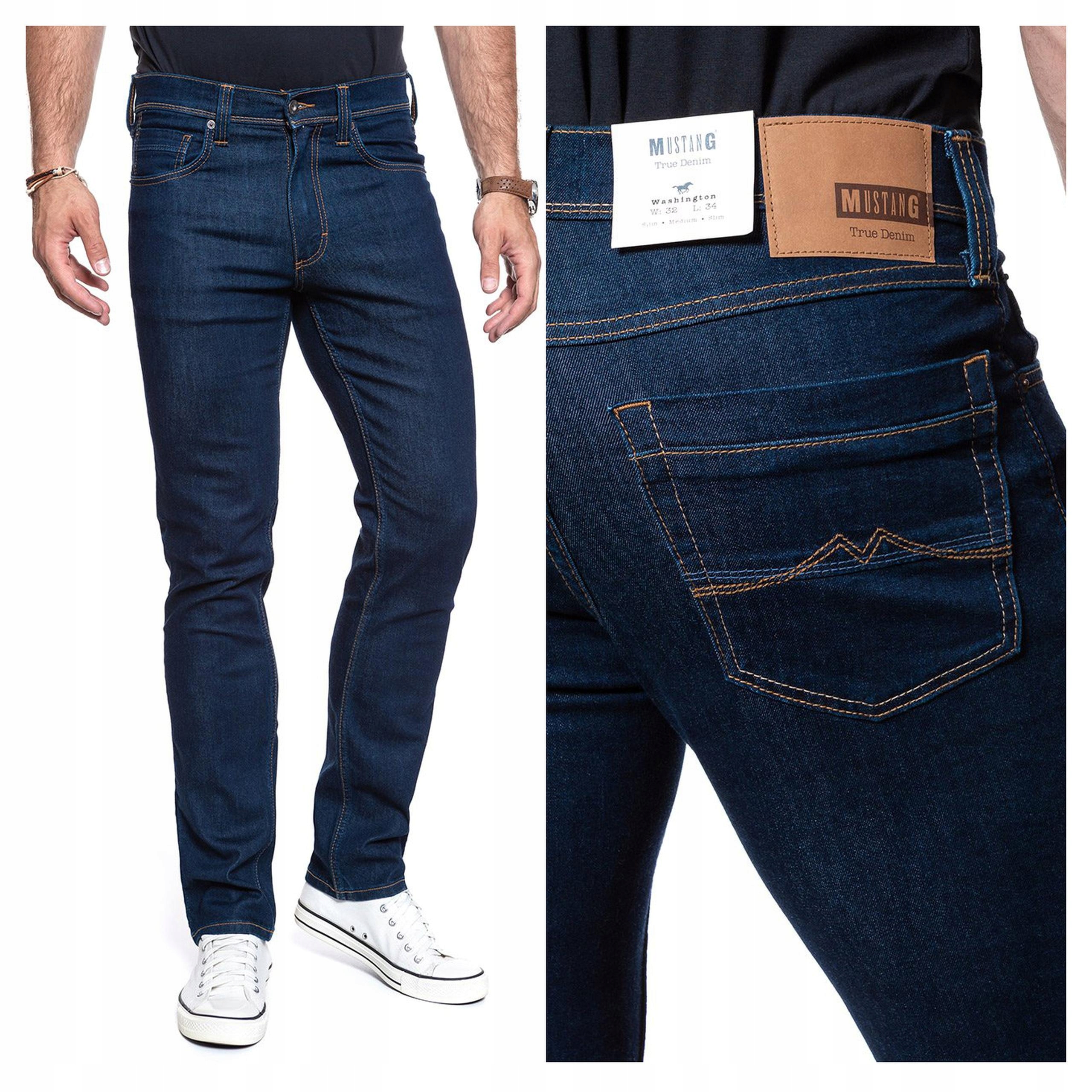 Pánské přiléhavé džínové kalhoty Mustang Washington straight 36/32