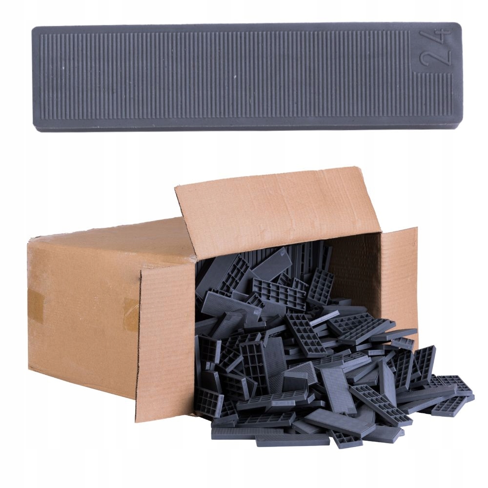 Deckline P2408 Trvanlivé Vyrovnávací Distanční Podložky 24x100x8MM 500 Ks