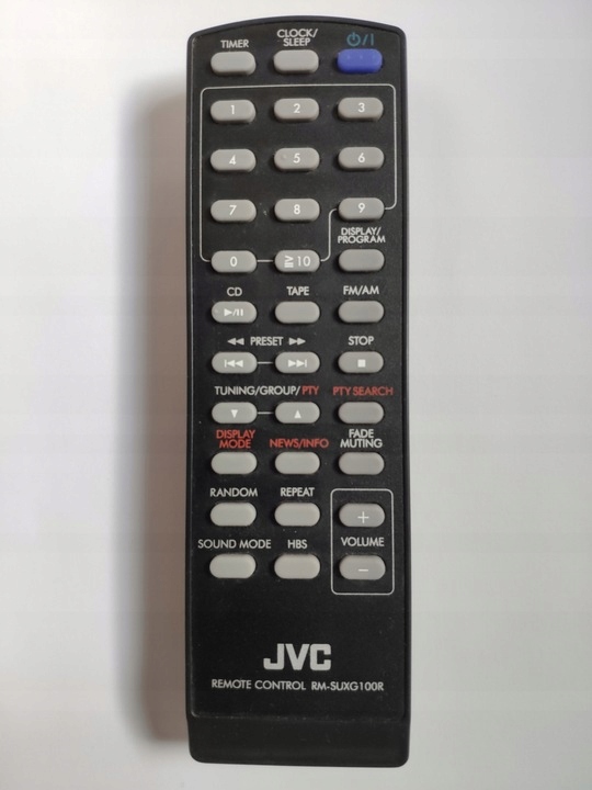 PILOT JVC RM-SUXG100R UX-G100 ORYGINAŁ Marka JVC