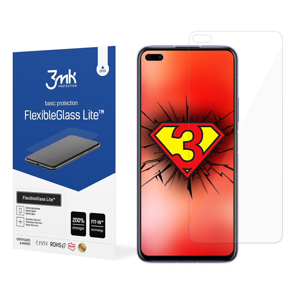 

Niepękające szkło folia Lite do Honor V30 5G 3mk