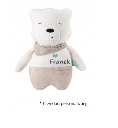 Szumisie Szumiący miś FRANEK Czujnik Snu + GRATIS PERSONALIZACJA Marka Szumisie