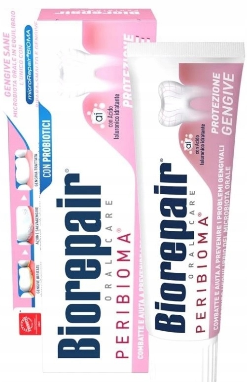 

Biorepair Peribioma Ochrona Dziąseł Pasta 75ml
