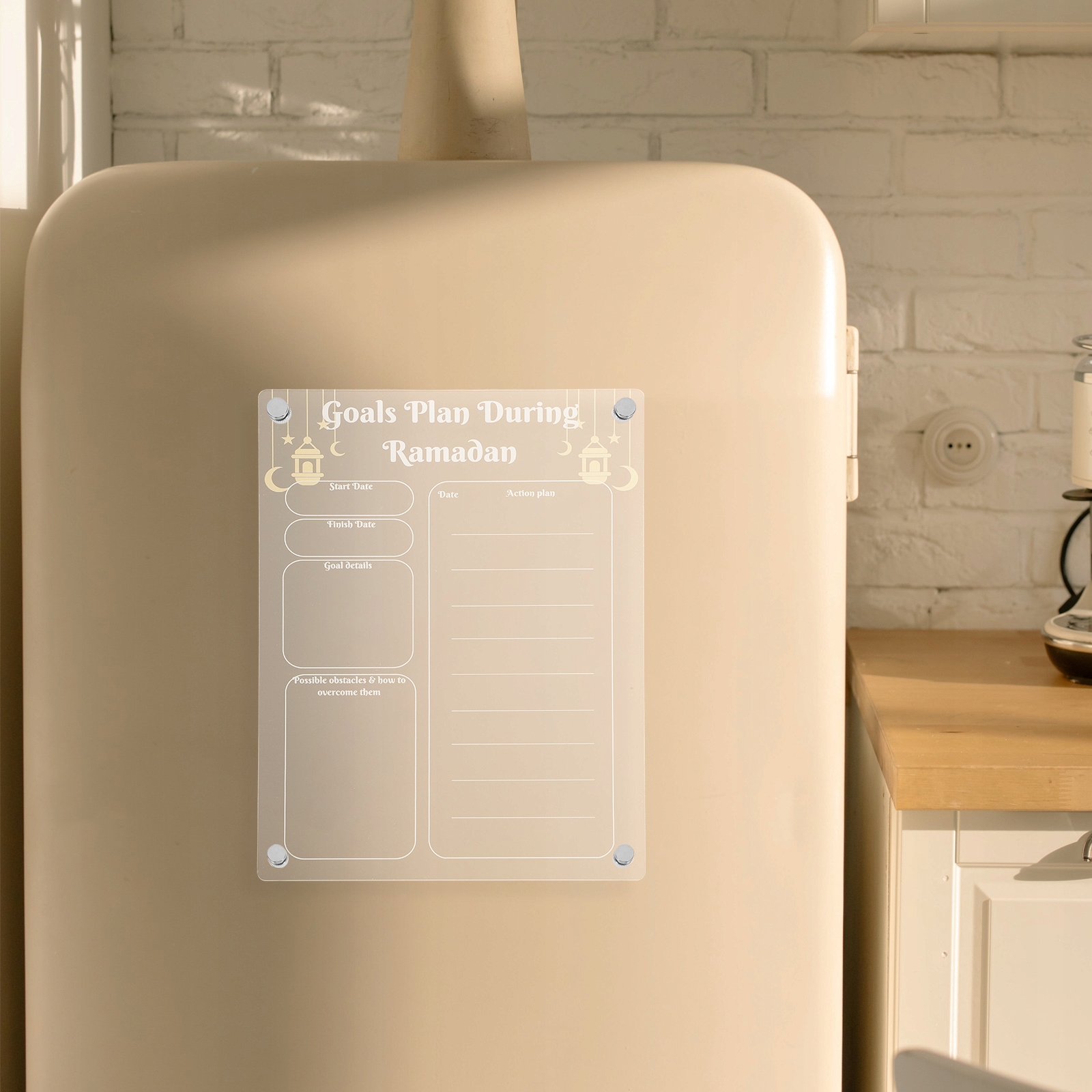 TYGODNIOWA TABLICA PLANERA MENU TABLICA HARMONOGRAMU KASOWALNA Rodzaj inny