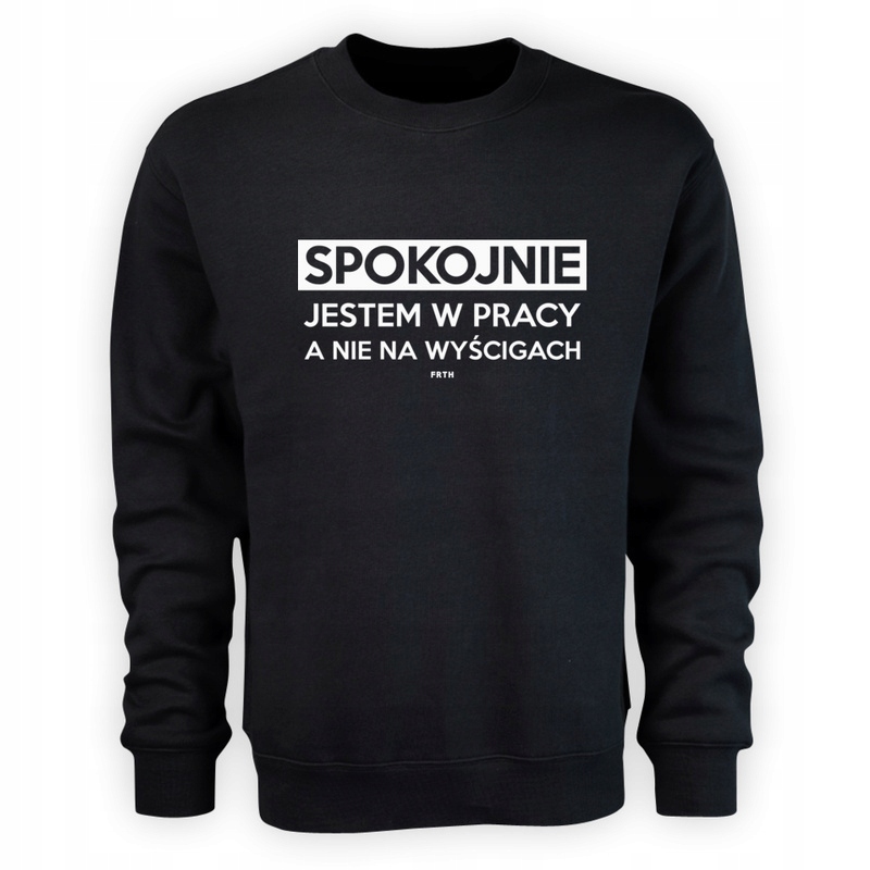 

Praca Pracownik Korpo Wyścigi Bluza