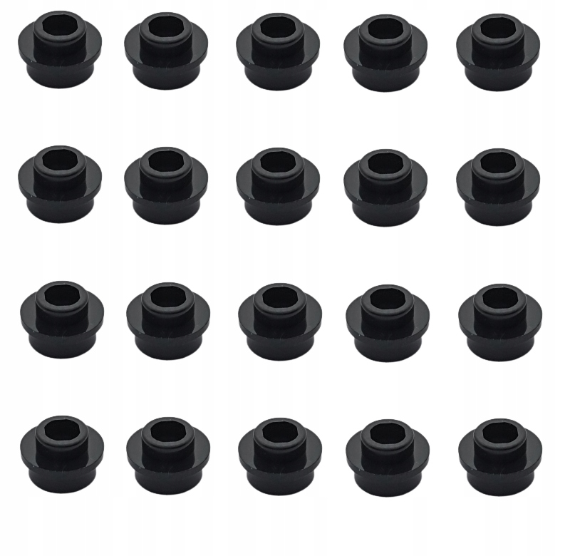 

Lego Płytka 1x1 Otwór Czarny 6168646 85861 -20 Szt