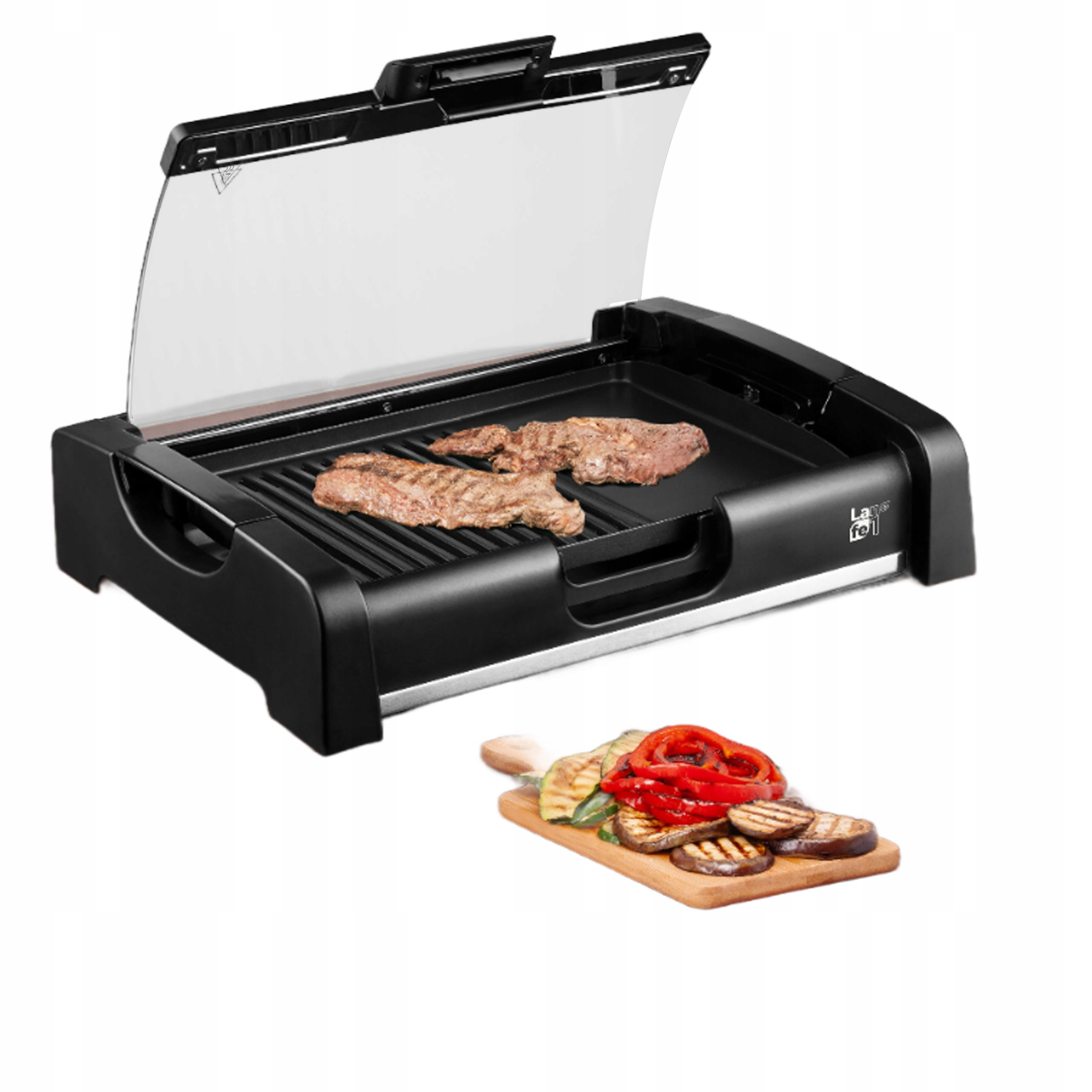 GRILL ELEKTRYCZNY Z POKRYWĄ DO DOMU NA BALKON