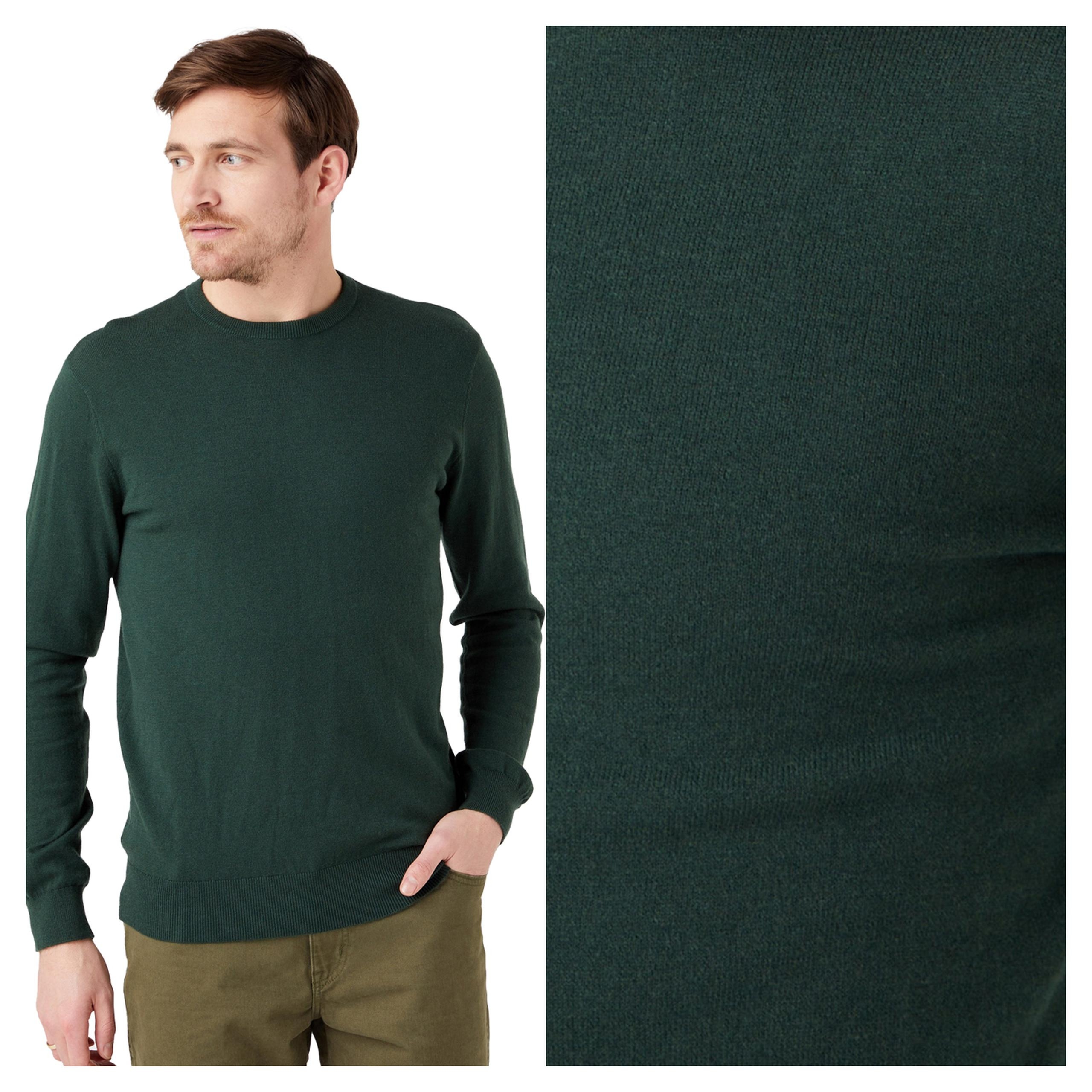 Wrangler Crewneck Pánský Klasický Svetr 4XL