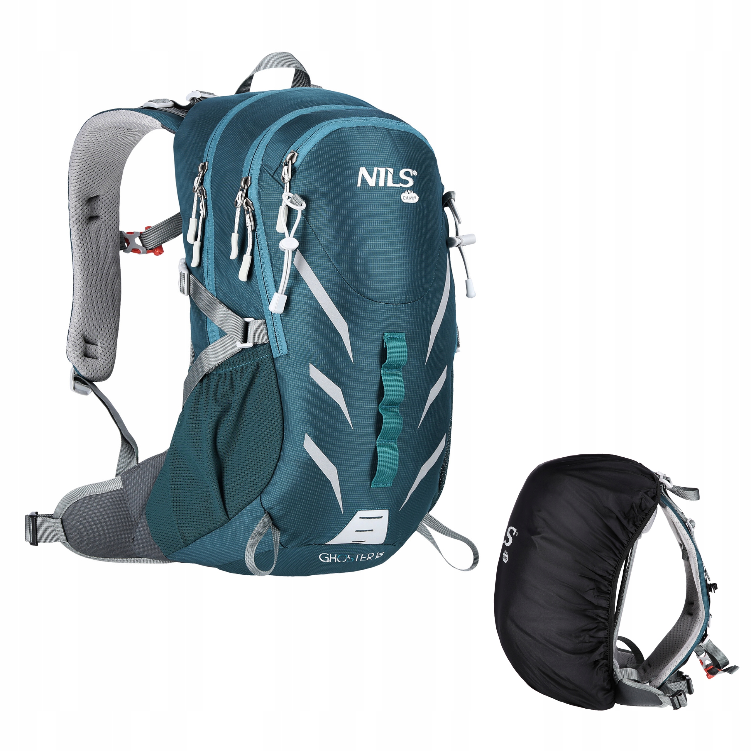 Plecak Turystyczny Rowerowy Nils Camp 20L Trekkingowy Góry Niebieski