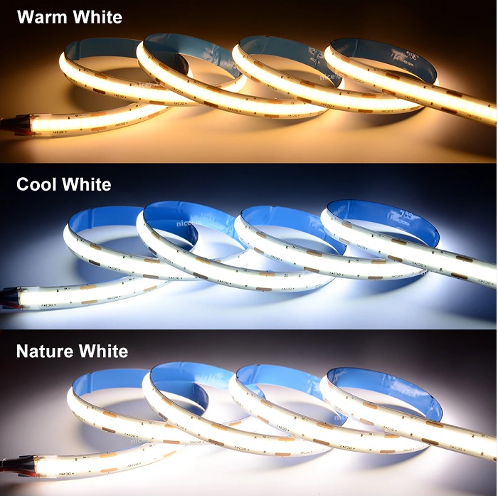 TAŚMA COB LED 12V 960 DIÓD 3M CZUJNIK RUCHU PIR B Kod producenta ZTCOB12V3MDC/BL