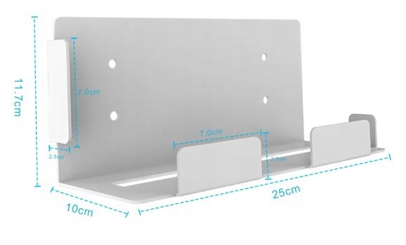 Metalowy uchwyt na ścianę podstawka mocowanie PS5 Kod producenta JYS-P5123