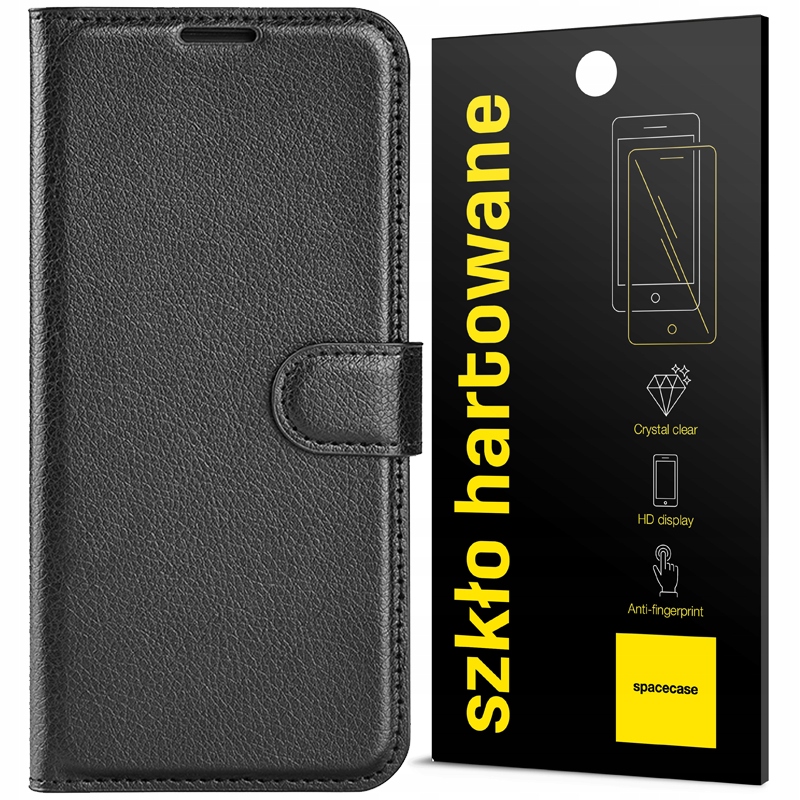 

Etui Do Poco X5 5G Litchi Wallet Pełne Szkło