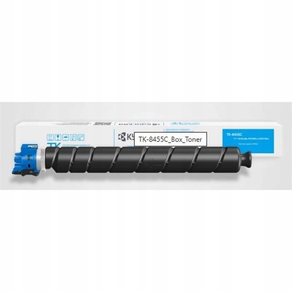 Kyocera TK-8455C Toner cyan na 12 000 A4 (pri 5% pokrytí), pre TASKalfa…