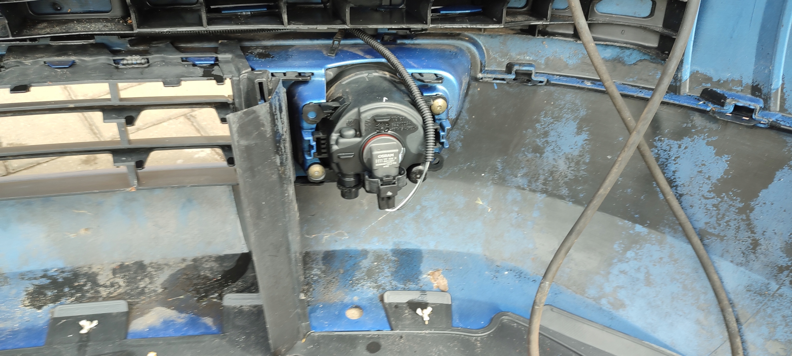bumper front washers TEI45 Renault Megane II Cabrio