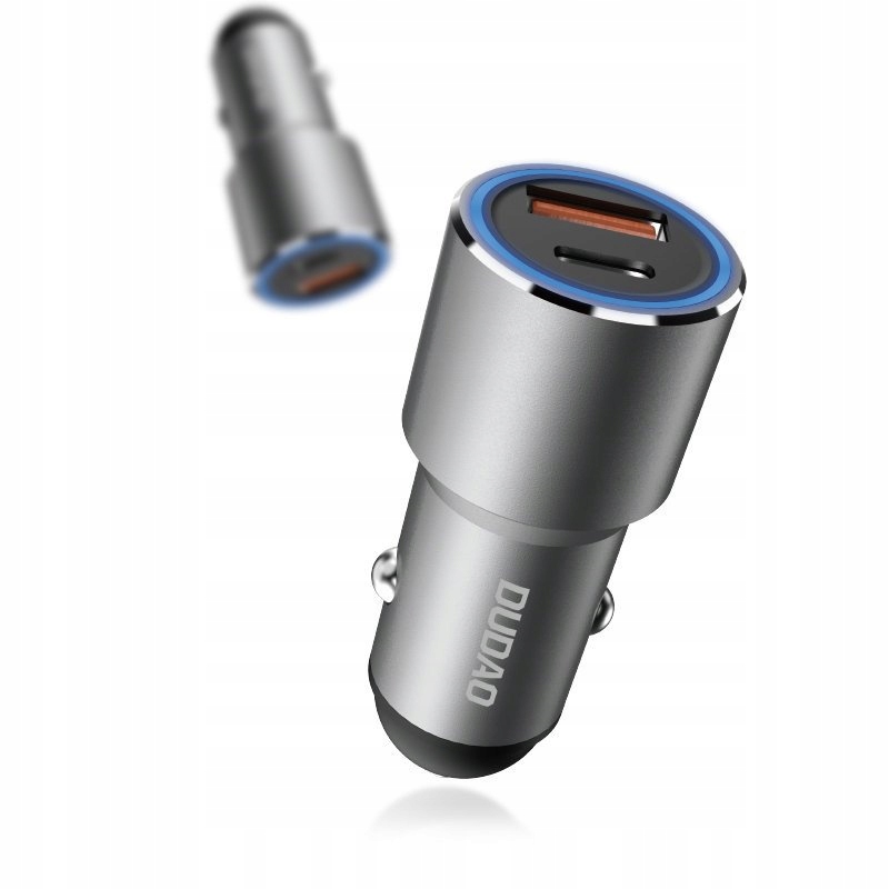 Dudao ładowarka samochodowa Usb Usb C Power Delivery Quick Charge 22,5W