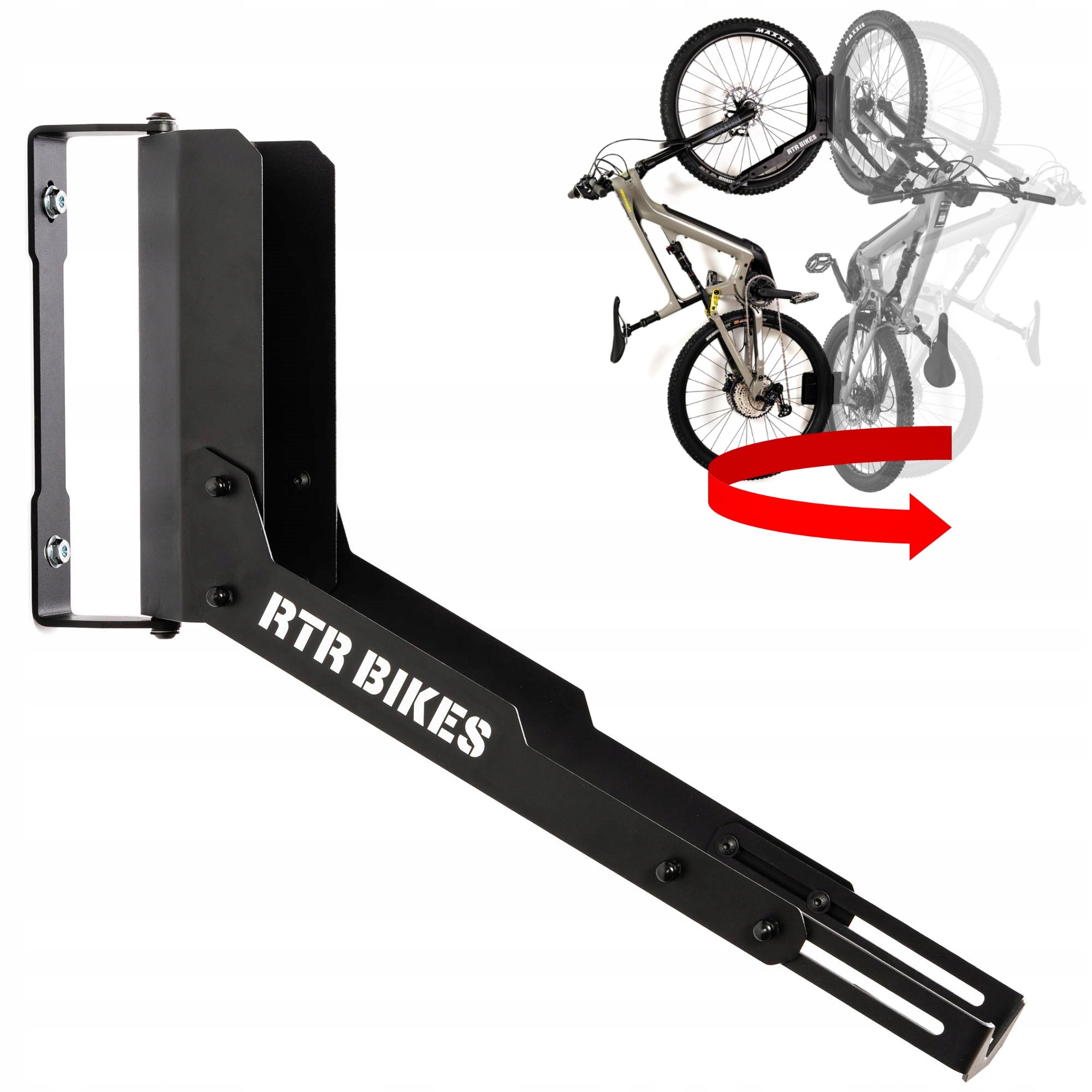 

Wieszak Rowerowy Obrotowy Rtr Bikes Kranked Twist