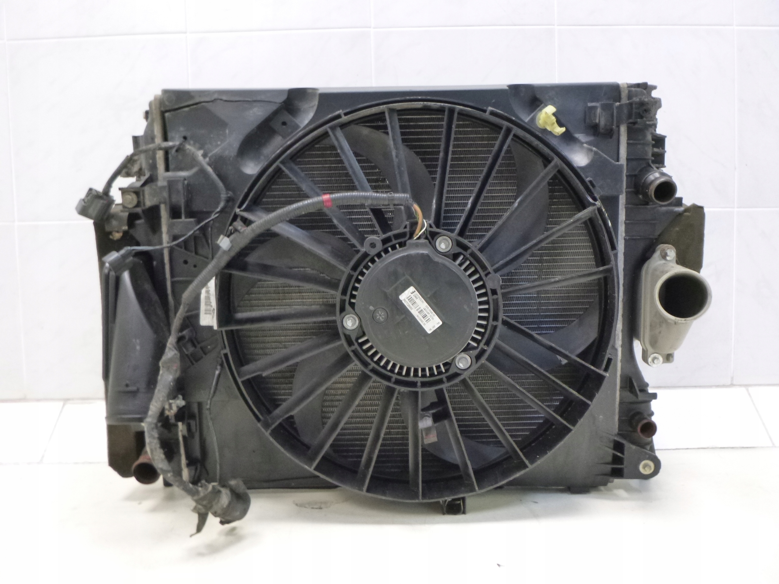 JAGUAR XF KOMPLET chladič ventilátor IC KLI 2.7D
