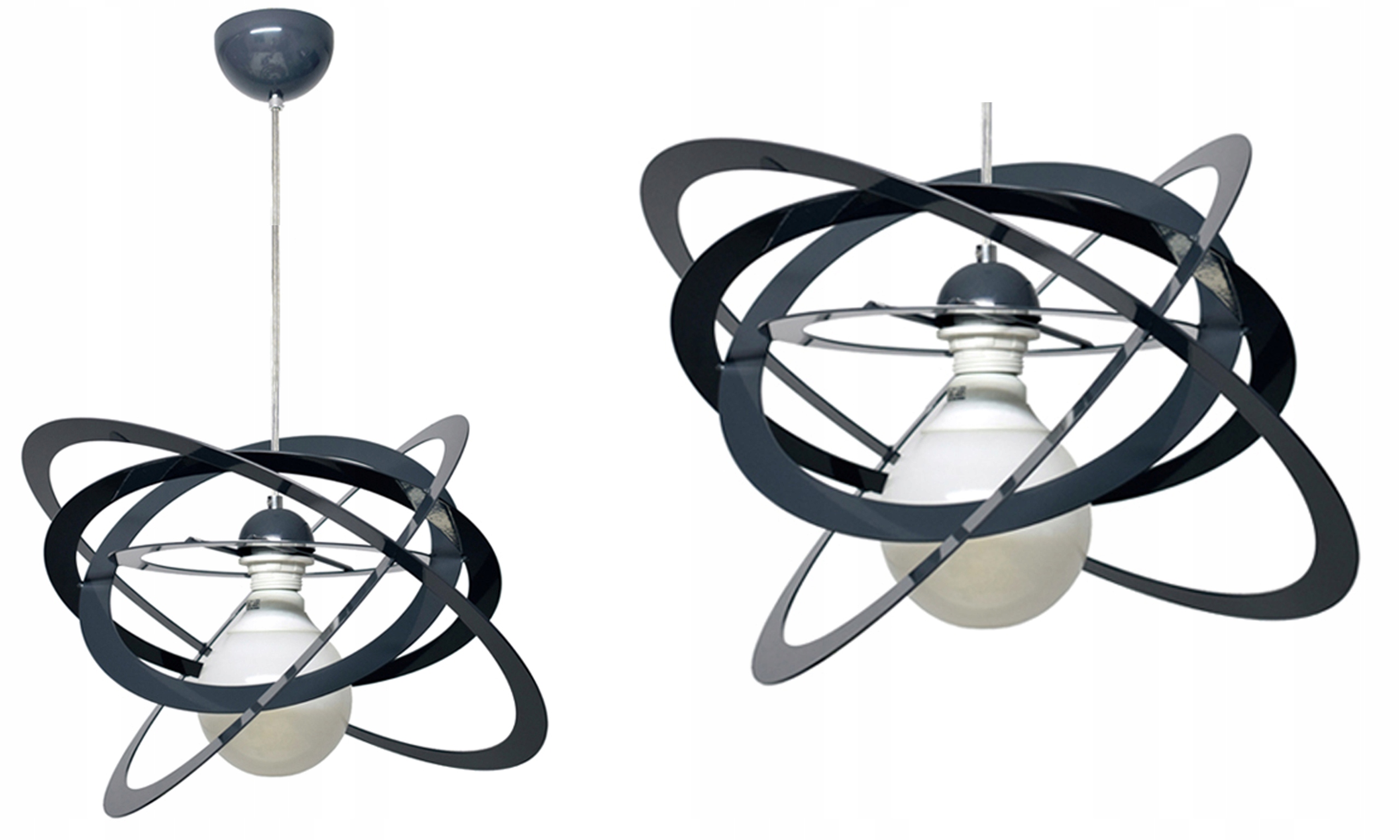 

Lampa Żyrandol Wisząca Sferis Grafit