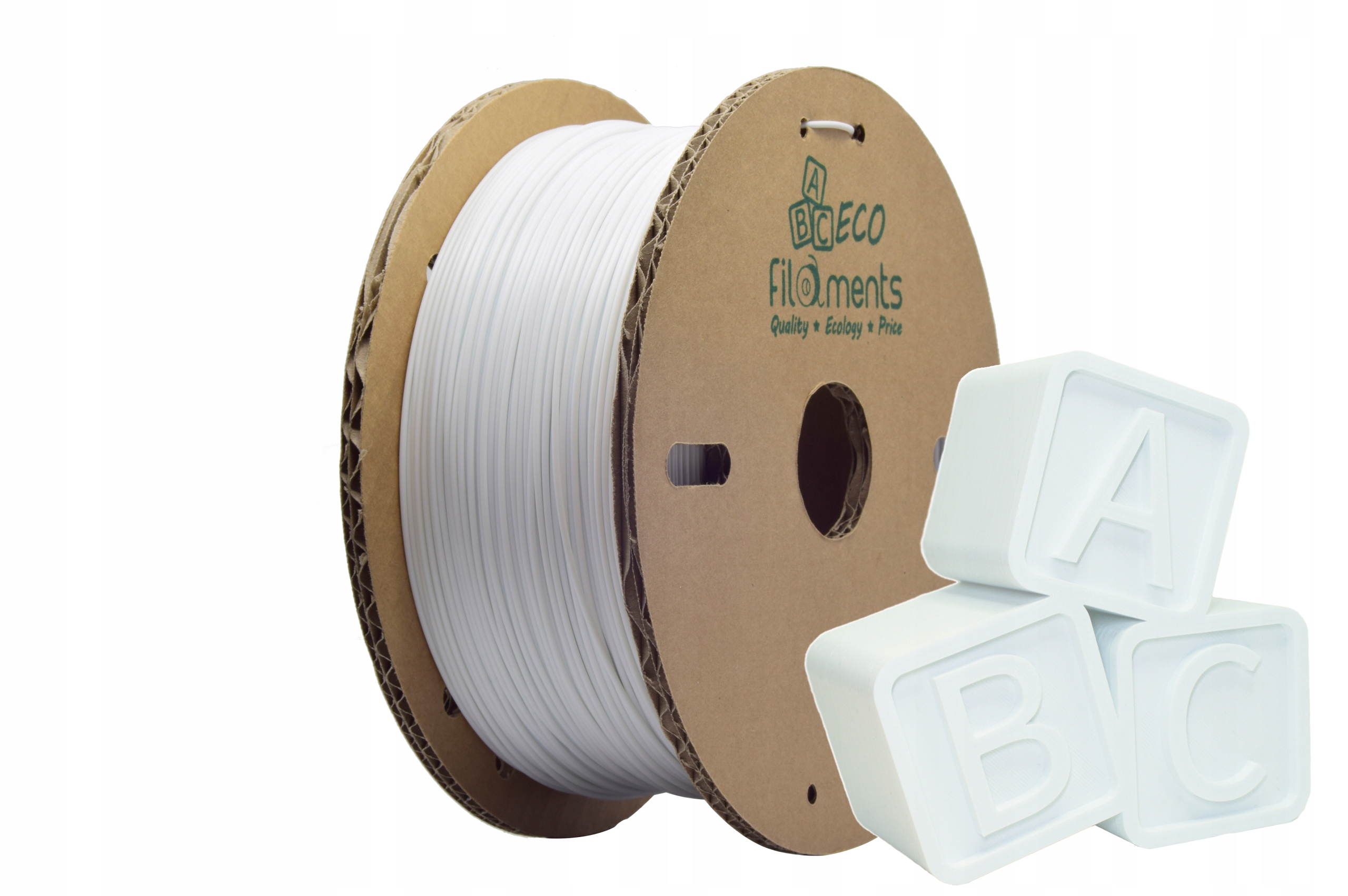 

Filament Abc Filaments White 1kg-