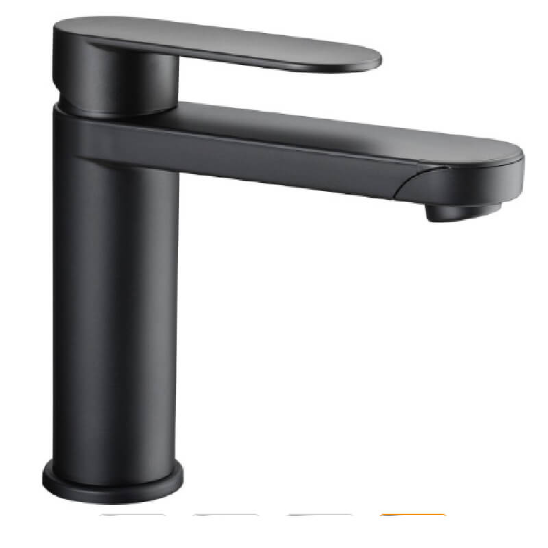 9984602 - LINNEA СМЕСИТЕЛЬ ДЛЯ ВАННОЙ ЧЕРНЫЙ МАТОВЫЙ КОРОТКИЙ КЕМПЕР