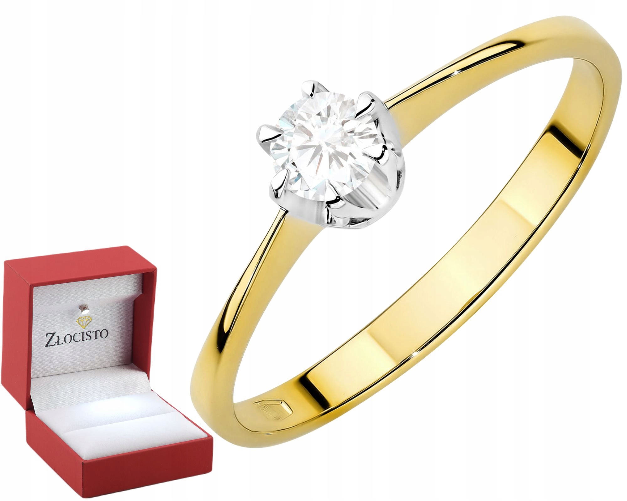 Prstýnek S Ekologickým Diamantem Lab, Alternativní Diamant