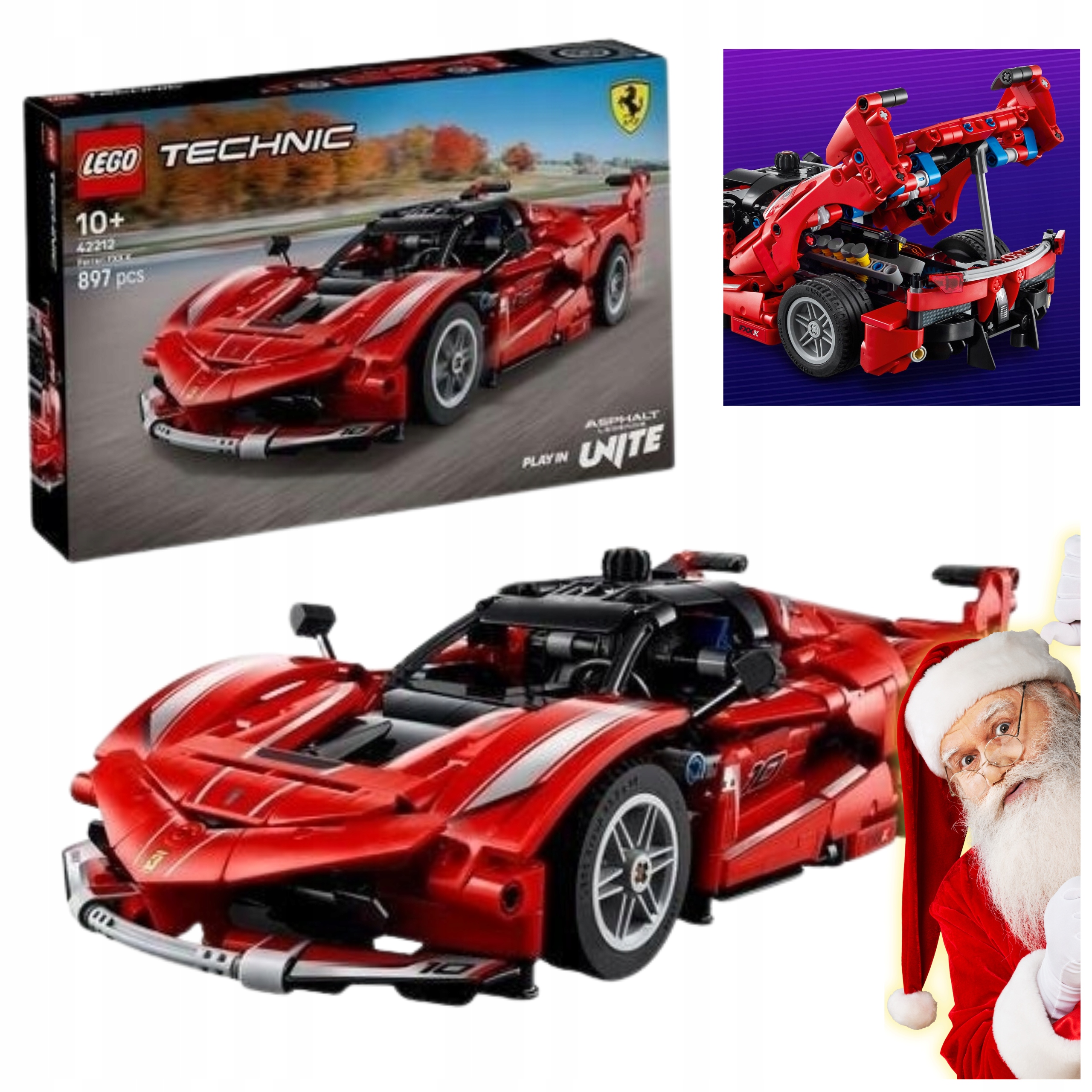 Lego(r) Technic 42212 Ferrari Fxx K Dárek Pro Dítě 10+