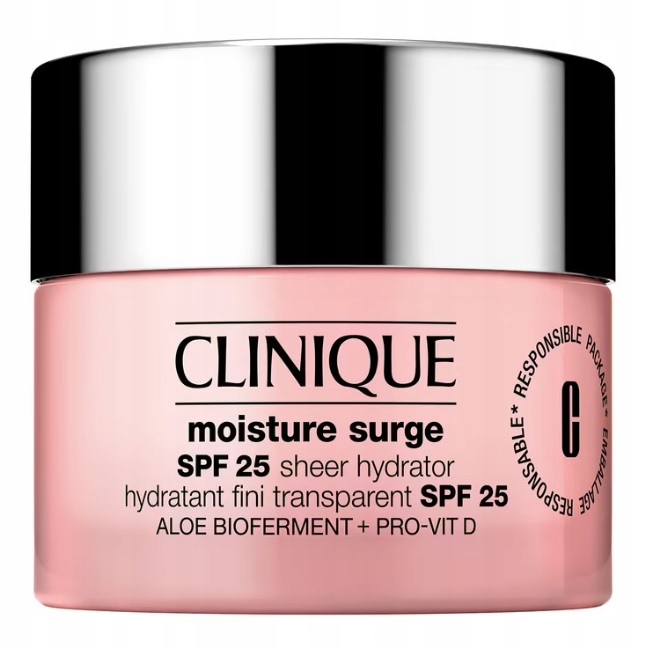 Krem do twarzy Clinique Moisture Surge SPF25 Sheer Hydrator nawilżający