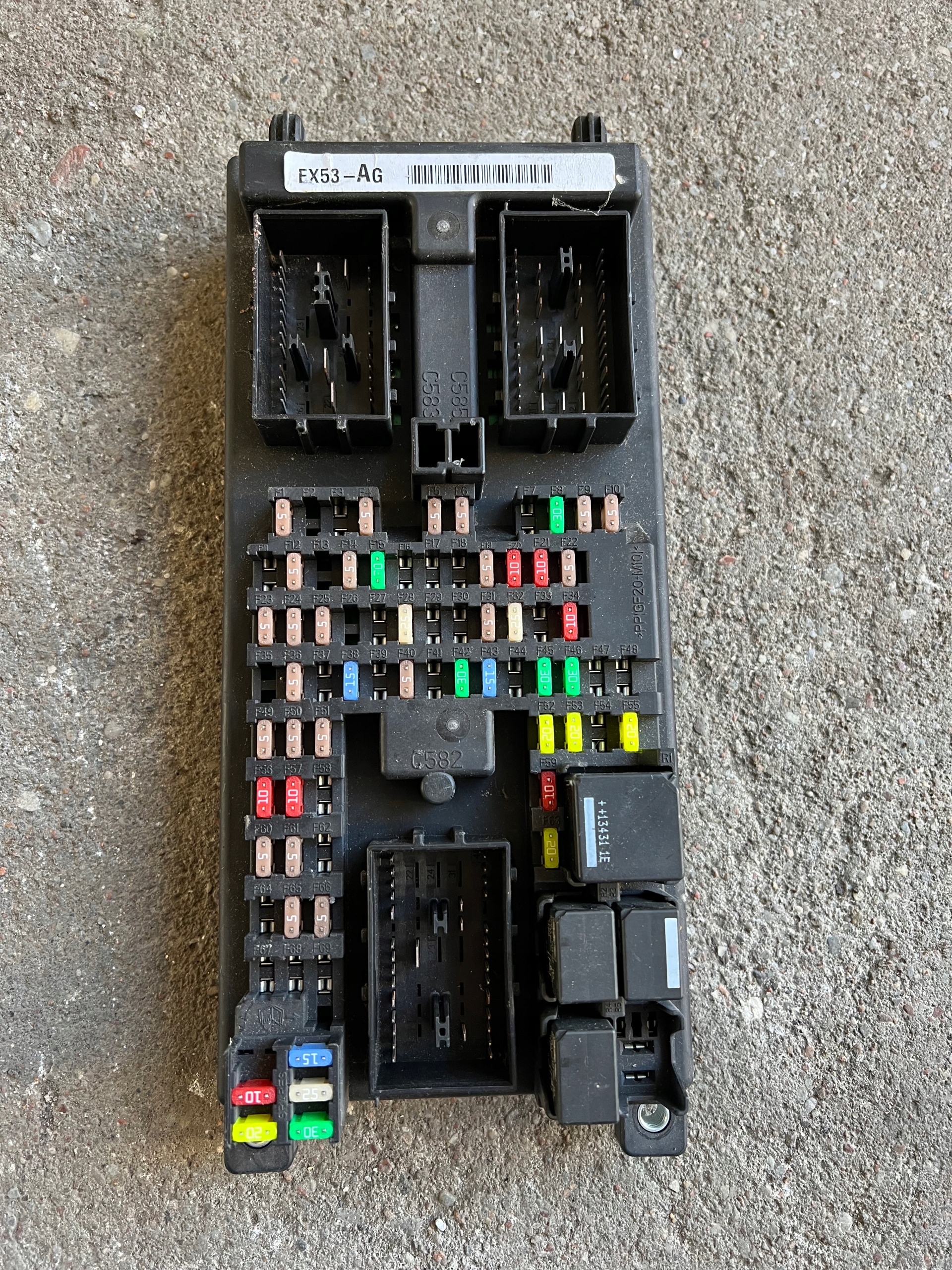 F TYPE X152 3.0 5.0 SC MODUŁ BSM SKRZYNKA BEZPIECZNIKÓW