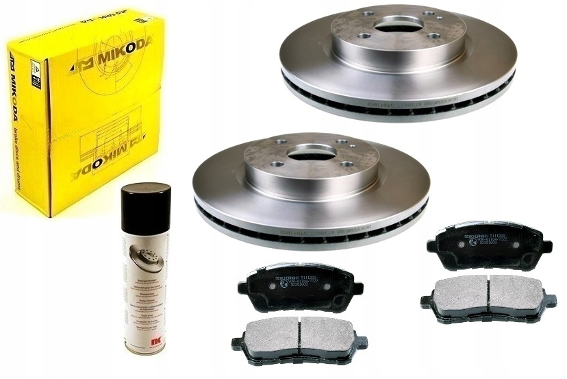 

tarcze klocki Mazda 2 De 2007-2014 Przód 258mm