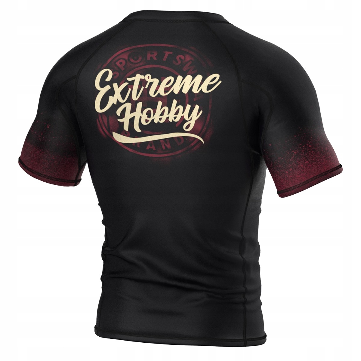 Rashguard z krótkim rękawem do MMA BJJ Męski EXTREME HOBBY BADGE 3XL Rodzaj rashguard