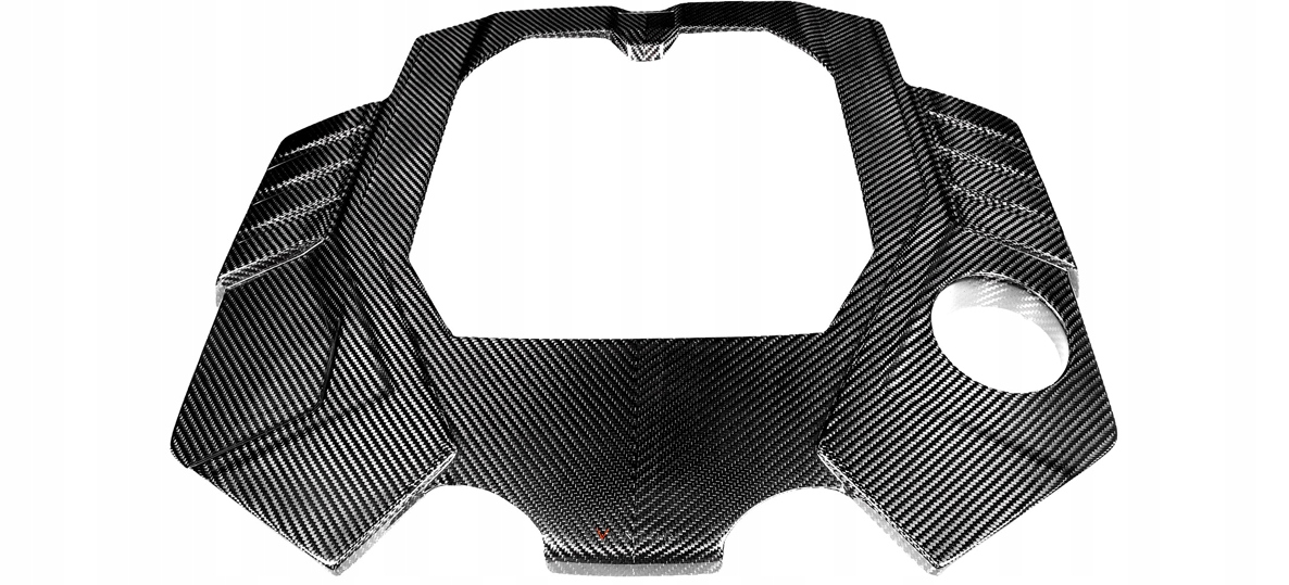 AUDI RS7 C8 4.0TT Black Carbon Engine Cover Matte EVENTURI
