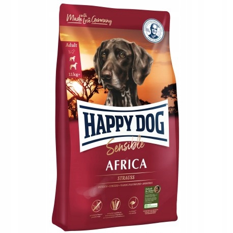 Happy Dog Africa 12,5kg Struś