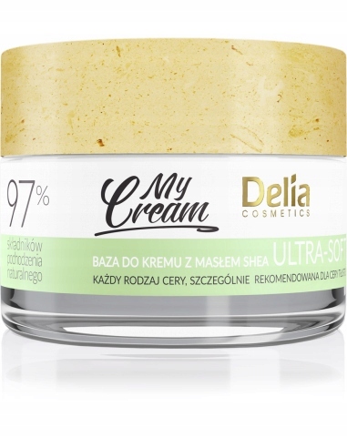 KREM BAZA Z MASŁEM SHEA DO ZROBIENIA KREMU DELIA MY CREAM ULTRA SOFT
