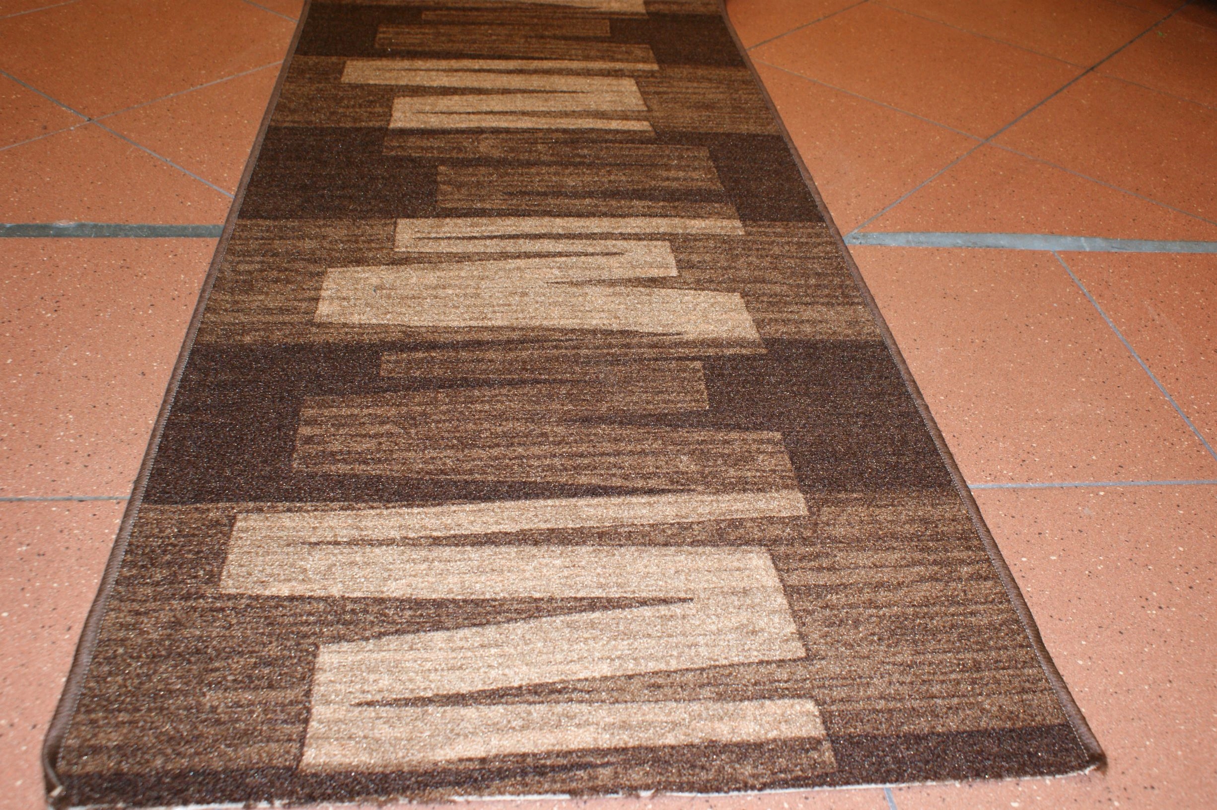chodnik szer 67cm VENETO BROWN DRUK Marka EDO