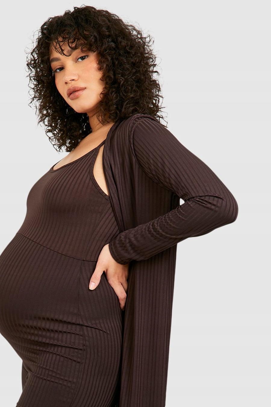 Boohoo 54 SWETER NARZUTKA DAMSKA CIĄŻOWA Rozmiar 54