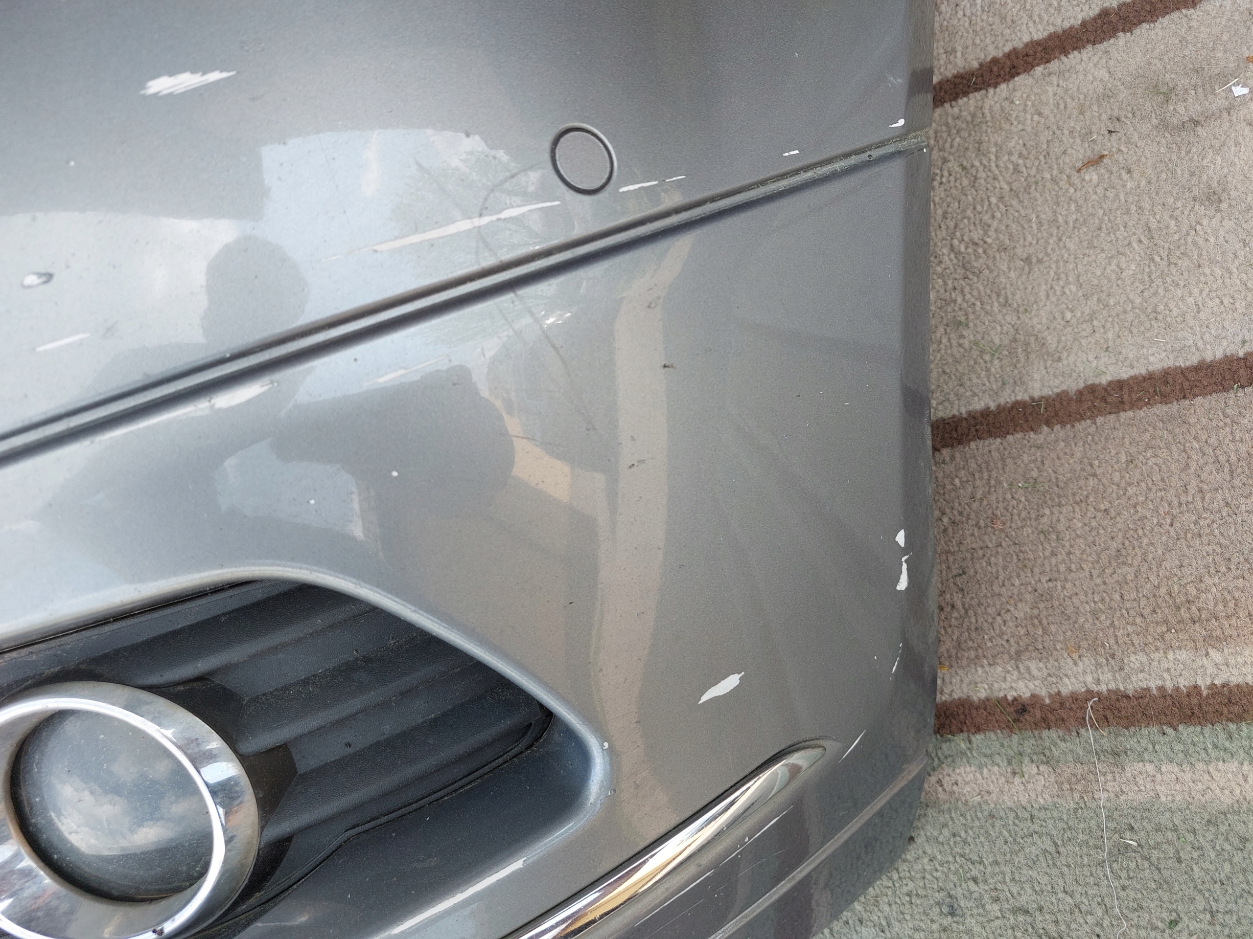 bumper front Mercedes C klasa W204 07-10r PDC