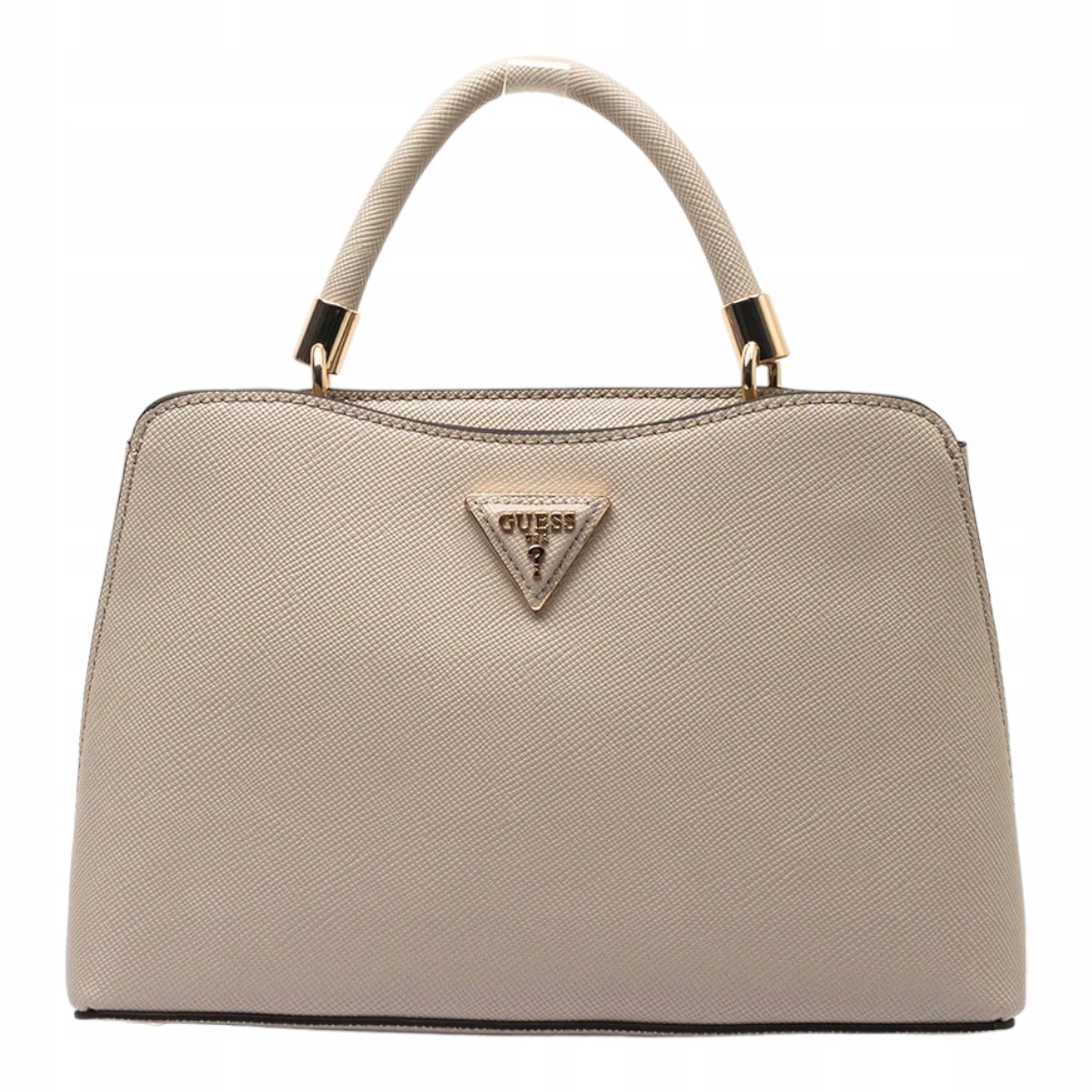 Guess Dámská Kabelka 2 Compartment Satchel Béžová