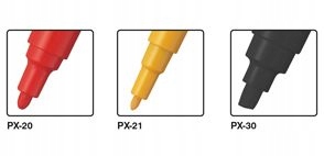 Marker olejowy Uni PAINT PX-20 - niebieski Kolor niebieski