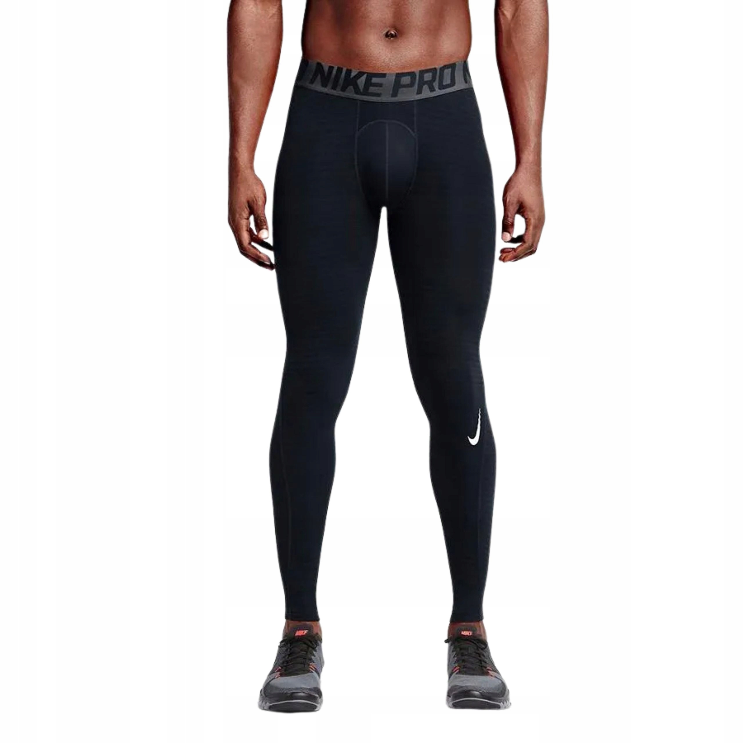 Męskie legginsy treningowe Nike Pro Warm Tight S