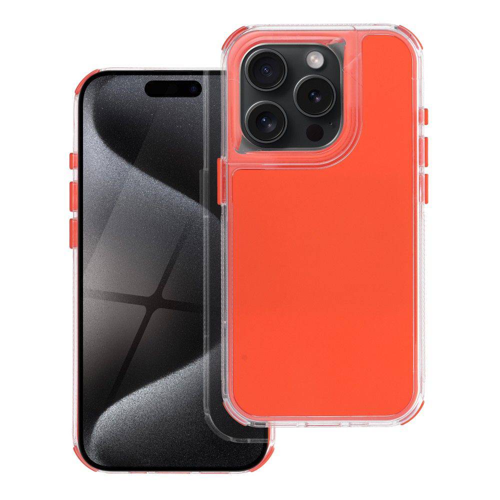 Etui Matrix Do Iphone 14 Pro Pomarańczowy