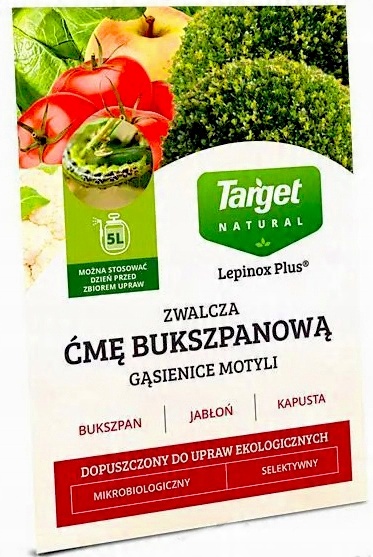 

Target Lepinox Plus 10G Ćma Bukszpanowa Gąsienice