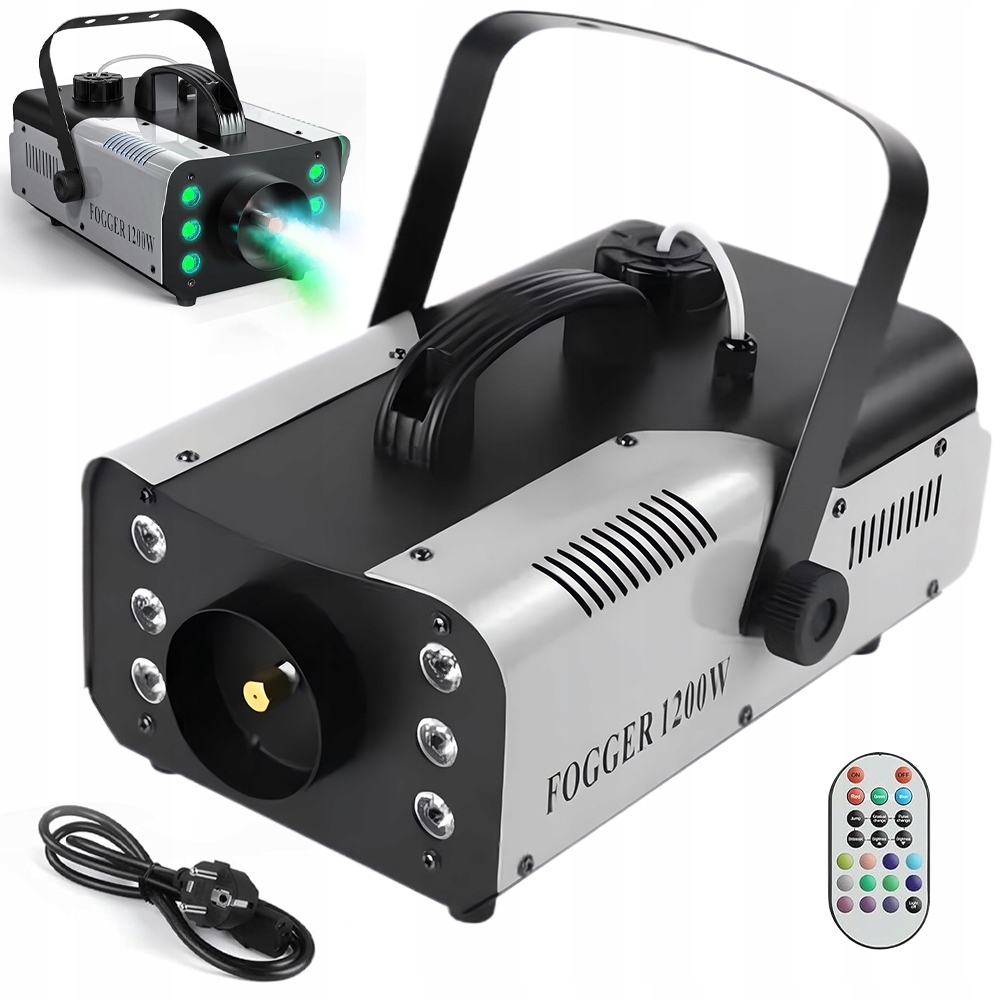 Výrobník Kouře, Mlha, Kouřový Stroj, Silný Rgb Led Efekt Dálkové Ovládání