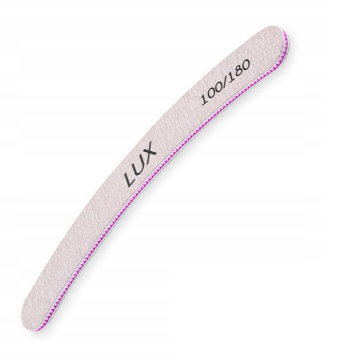 

Lux Pilnik do paznokci Zebra 100/180 Banan 1Szt